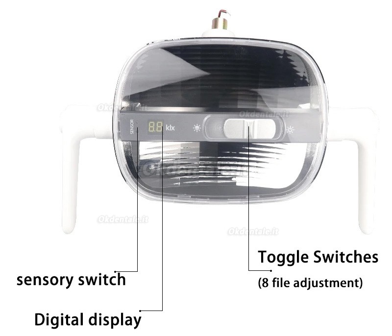 Lampada orale a LED a induzione per poltrona odontoiatrica